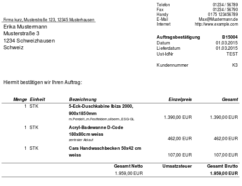 Stornorechnung